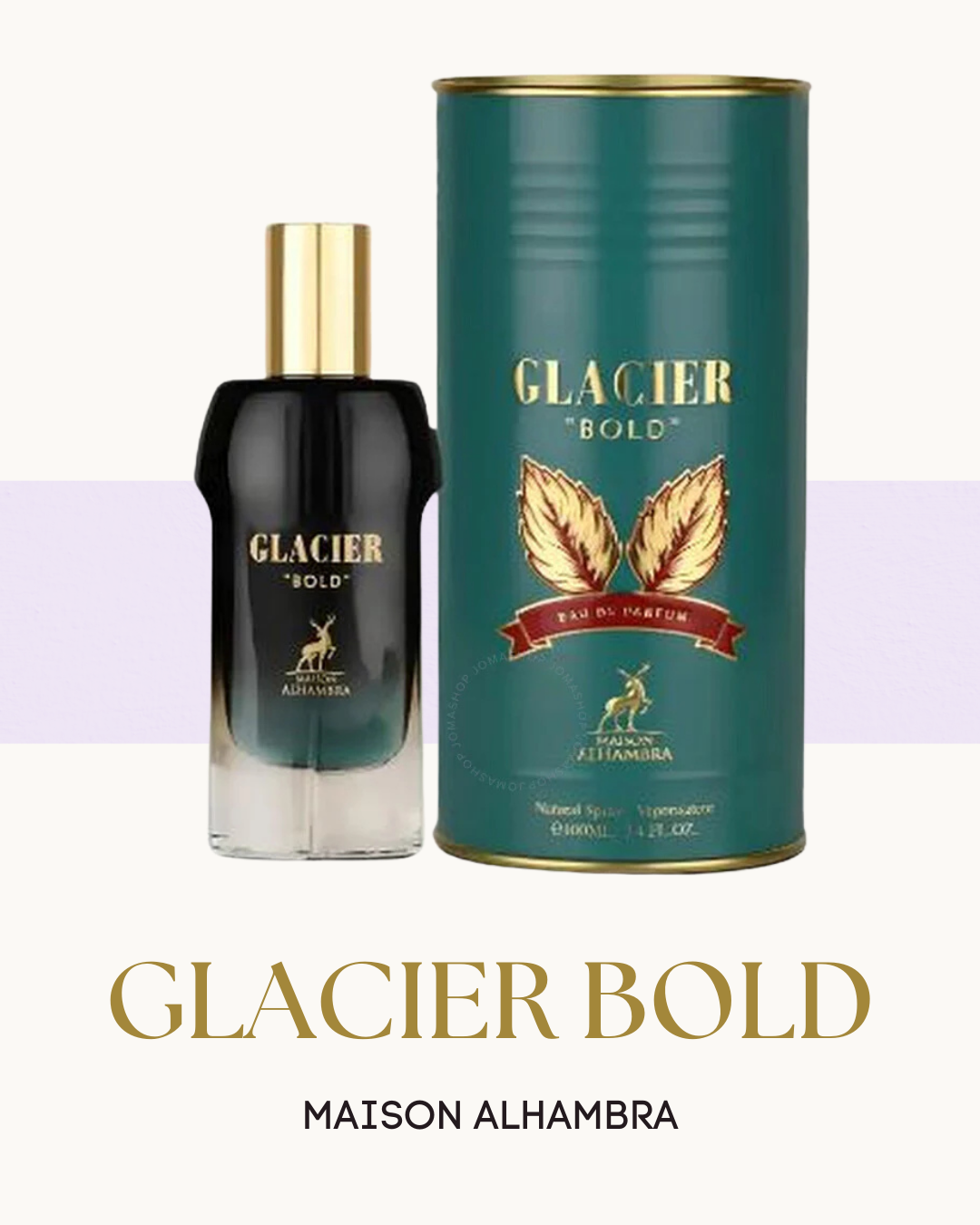 Glacier BOLD Maison Alhambra EDP 100ML